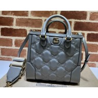 Gucci GG Matelassé mini top handle bag 728309 Gray 2023