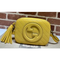 Gucci Blondie small shoulder bag 742360 Yellow 2023