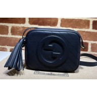 Gucci Blondie small shoulder bag 742360 Dark Blue 2023