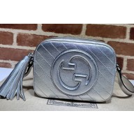 Gucci Blondie small shoulder bag 742360 Silver 2023