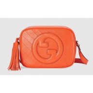 Gucci Blondie small shoulder bag 742360 Orange 2023