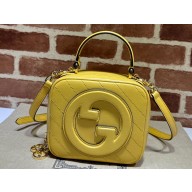 Gucci Blondie top handle bag 744434 Yellow 2023