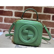 Gucci Blondie top handle bag 744434 Light Green 2023