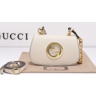 Gucci Blondie mini shoulder bag 724645 leather White 2023