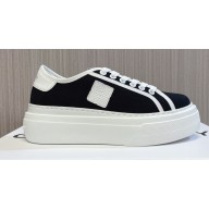 Givenchy City platform Women/Men sneakers in canvas Black 2023