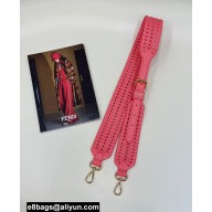 fendi pink leather shoulder strap 2023