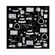 Chanel Square Scarf 90x90cm 230808 50 2023