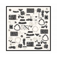 Chanel Square Scarf 90x90cm 230808 51 2023