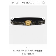 Versace La Greca Medusa Reversible Print Belt 4 cm 02 2023