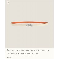 Hermes Ancre belt buckle & Reversible leather strap 13 mm 04 2023