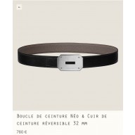 Hermes Neo belt buckle & Reversible leather strap 32 mm 02 2023