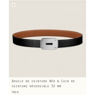 Hermes Neo belt buckle & Reversible leather strap 32 mm 03 2023