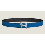 Hermes Panache belt buckle & Reversible leather strap 32 mm 01 2023