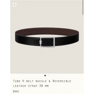 Hermes Tube H belt buckle & Reversible leather strap 38 mm 03 2023
