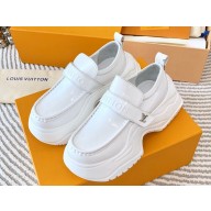 Louis Vuitton LV Archlight 2.0 Platform Loafers Brushed White 2023