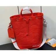 Louis Vuitton Epi Calf leather Maxi Noé Sling Bag M23117 Orange 2023