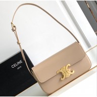 Celine SHOULDER BAG triomphe in Shiny calfskin 194143 PAMPA