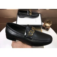 Gucci Leather Men's Moccasins/Loafers 55 2023