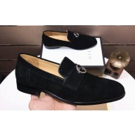 Gucci Leather Men's Moccasins/Loafers 56 2023