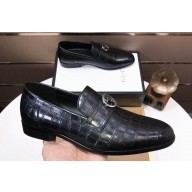 Gucci Leather Men's Moccasins/Loafers 58 2023