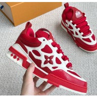 Louis Vuitton LV Skate Women/Men Sneakers Top Quality Red 2023