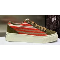 DIOR TEARS B33 Sneakers in Multicolor Mohair and Suede 01 2023