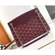 Goyard Rouette Structuré Mini Bag Burgundy