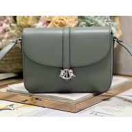 Dior boxy flap Men Bag with strap in Calfskin Gray 2024
