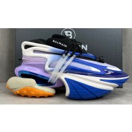 Balmain Neoprene and leather Unicorn Women/Men low-top Sneakers 07 2023