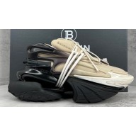 Balmain Neoprene and leather Unicorn Women/Men low-top Sneakers 09 2023