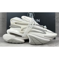 Balmain Neoprene and leather Unicorn Women/Men low-top Sneakers 12 2023