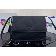 Prada Re-nylon Large Padded Shoulder Bag 1BC208 Black 2023