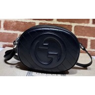 Gucci Blondie mini shoulder bag 760175 Leather Black