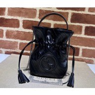 Gucci Blondie mini bucket bag 760313 Leather Black