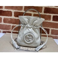 Gucci Blondie mini bucket bag 760313 Leather White