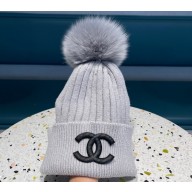 Chanel Knit Beanie Hat 16 2023