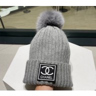 Chanel Knit Beanie Hat 21 2023