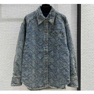 Louis Vuitton Monogram Tailored Denim Jacket 2023