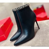 Christian Louboutin 10cm Low boots leather CL09 Chain Black 2023
