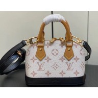 Louis Vuitton Monogram Canvas Nano Alma Bag M82717 White 2023