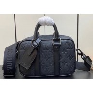Louis Vuitton Nano Porte Documents Voyage Bag M82770 Monogram Empreinte Black 2023