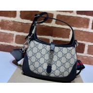 Gucci Jackie 1961 Mini Shoulder Bag 685127 Beige/Blue