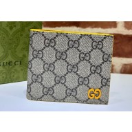 Gucci Wallet with GG detail 768244 Beige/Yellow