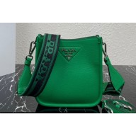 Prada Leather mini shoulder Bag 1BH191 Green 2023