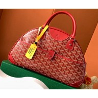 Goyard Saint Jeanne MM Bowling Bag Red