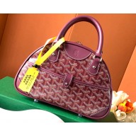 Goyard Saint Jeanne PM Bowling Bag Burgundy