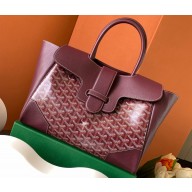 Goyard Saïgon tote bag Burgundy