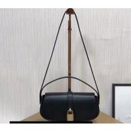 Celine CLUTCH ON STRAP TABOU Bag in Smooth calfskin Black
