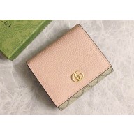 Gucci GG Marmont medium wallet 598587 Pink