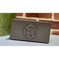 Gucci Blondie zip-around wallet 760312 Brown